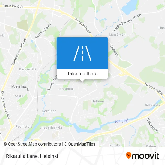 Rikatulla Lane map