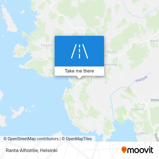 Ranta-Alhontie map