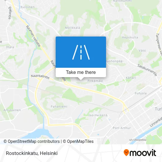 Rostockinkatu map