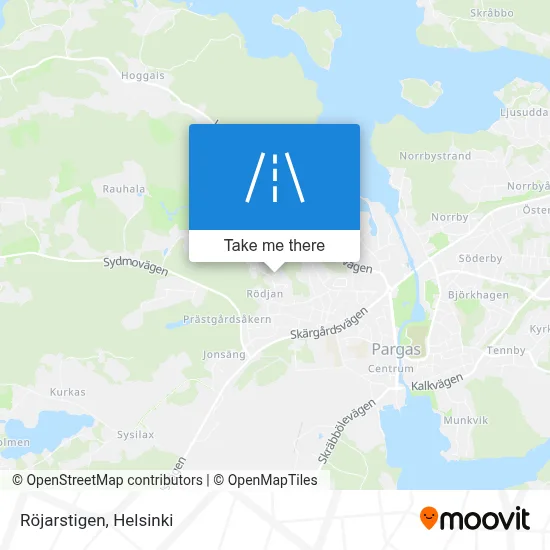 Röjarstigen map