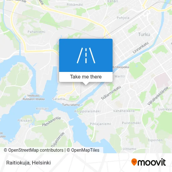 Raitiokuja map