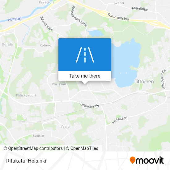 Ritakatu map