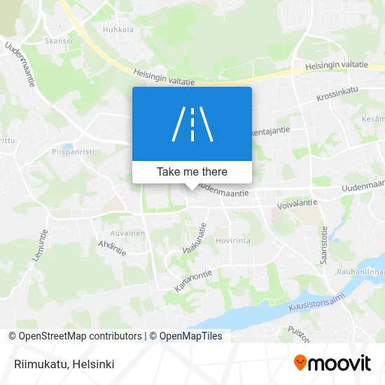 Riimukatu map