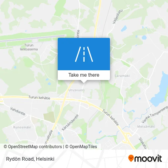 Rydön Road map
