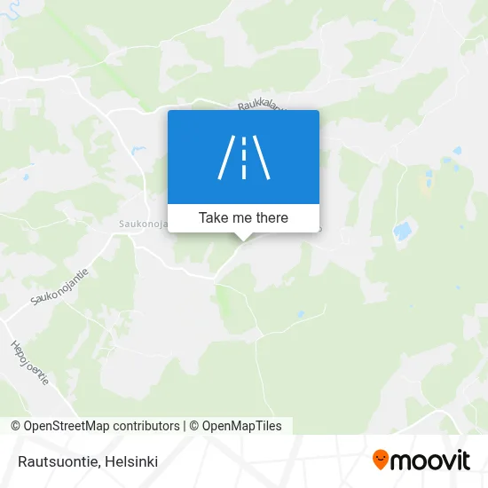 Rautsuontie map