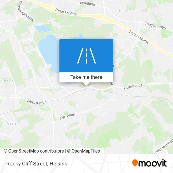 Rocky Cliff Street map
