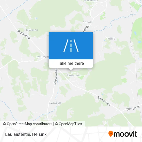 Laulaistentie map