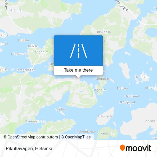 Rikullavägen map