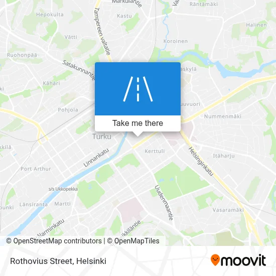 Rothovius Street map