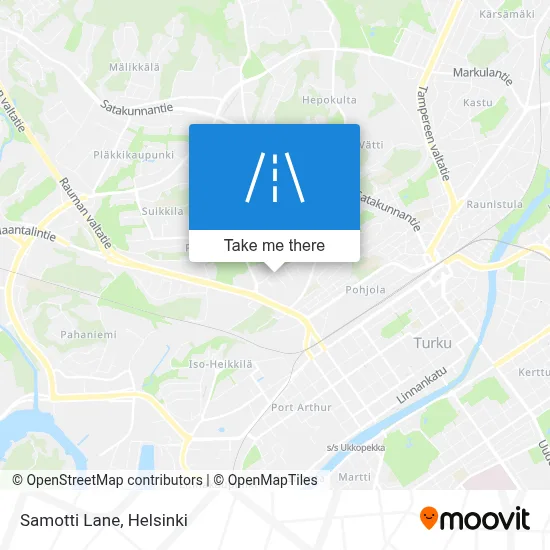 Samotti Lane map