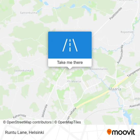 Runtu Lane map