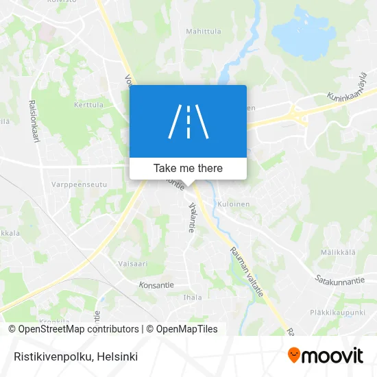 Ristikivenpolku map