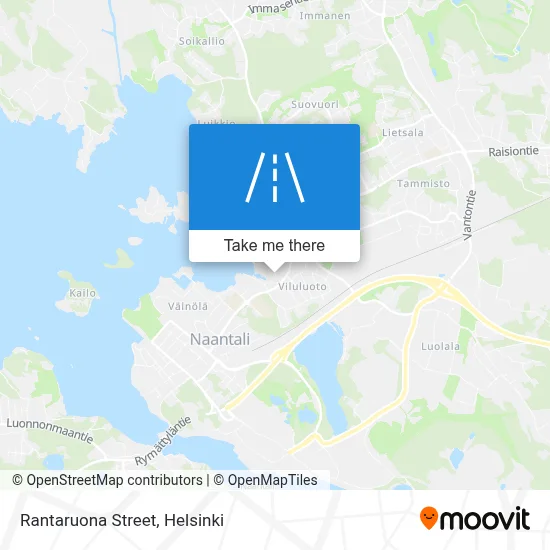 Rantaruona Street map