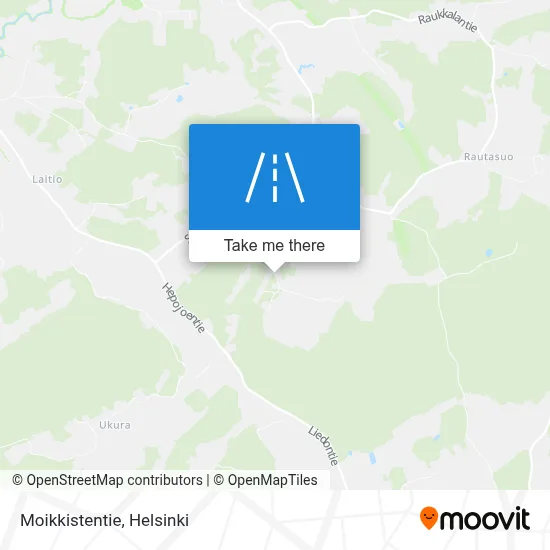 Moikkistentie map