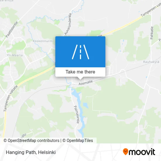 Hanging Path map