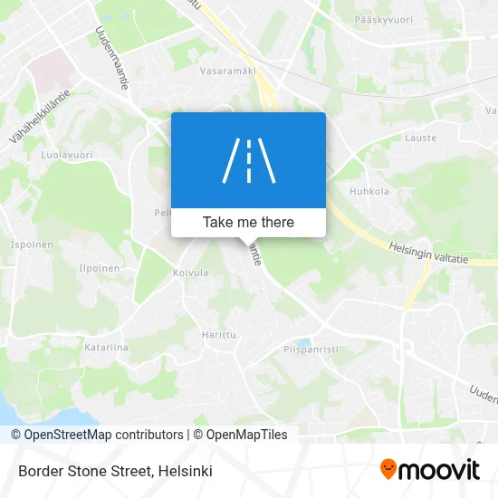 Border Stone Street map