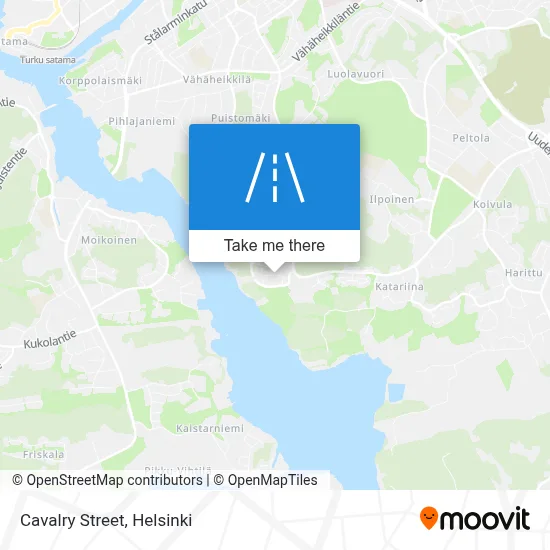 Cavalry Street map