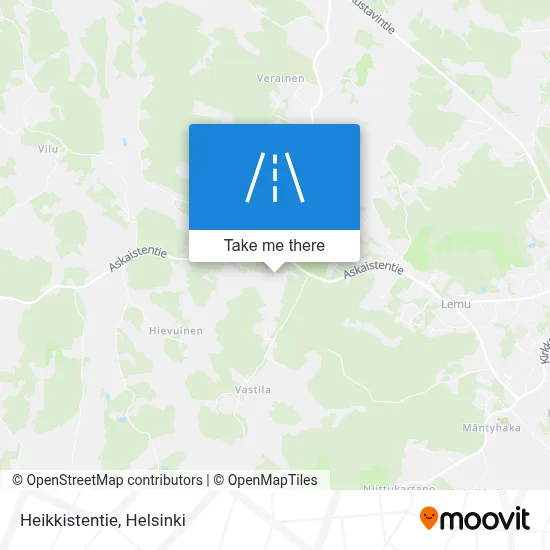 Heikkistentie map