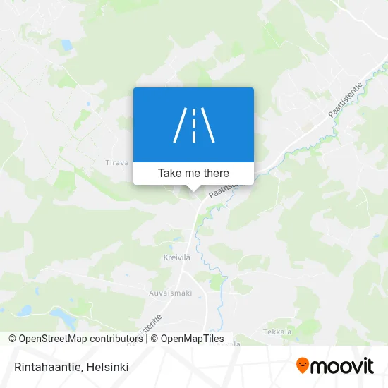Rintahaantie map
