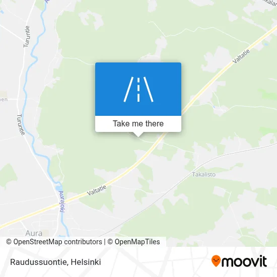 Raudussuontie map