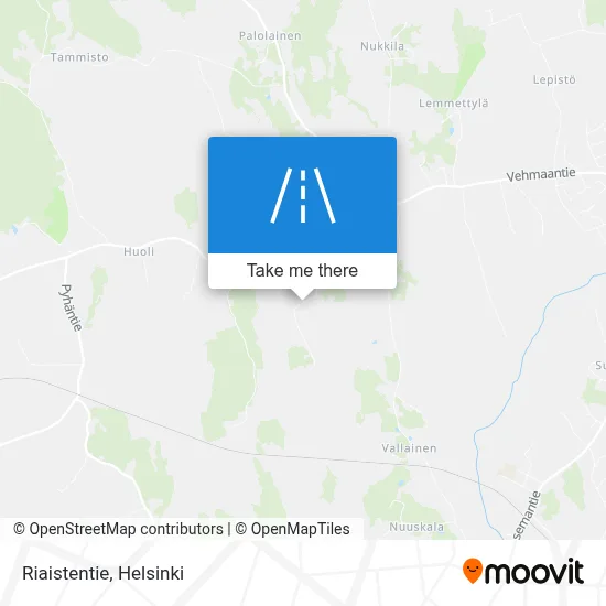 Riaistentie map
