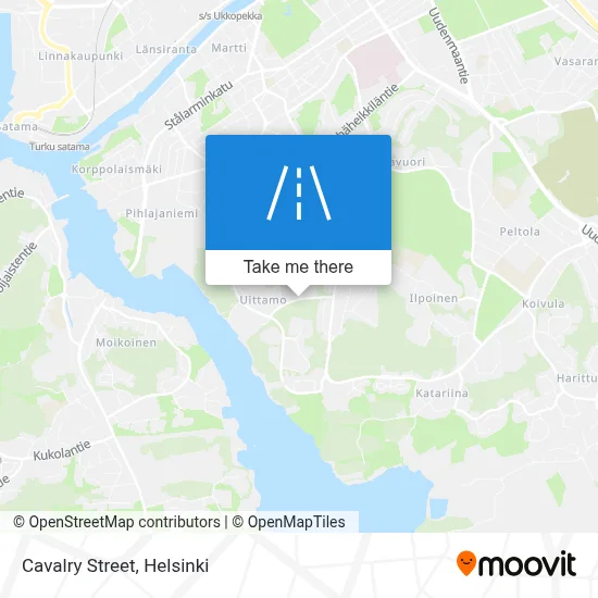 Cavalry Street map