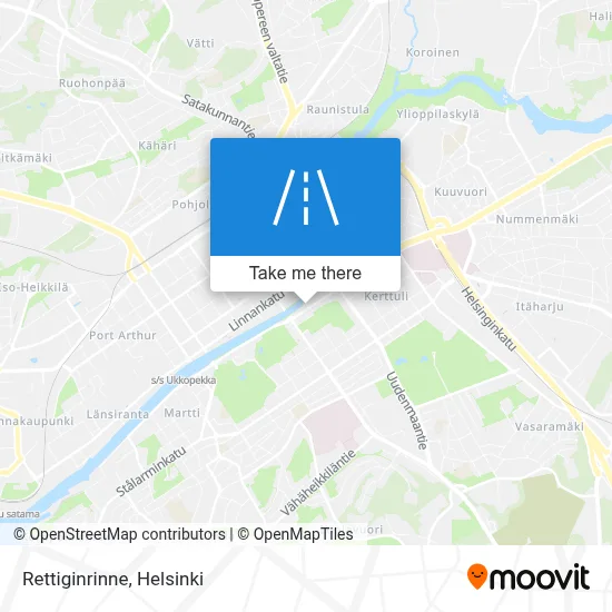 Rettiginrinne map
