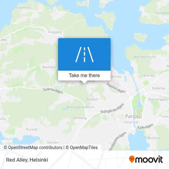 Red Alley map