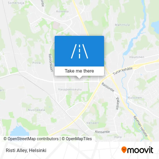 Risti Alley map