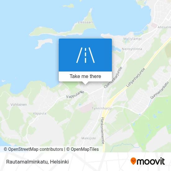 Rautamalminkatu map