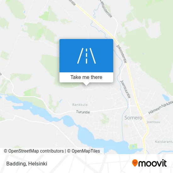 Badding map