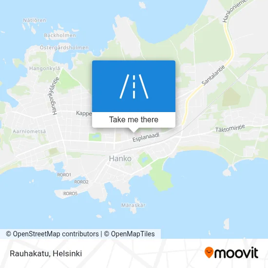 Rauhakatu map