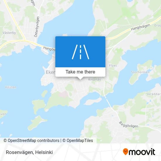 Rosenvägen map