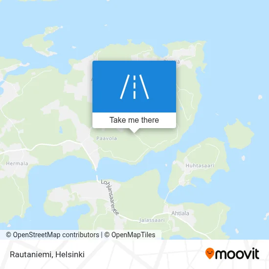 Rautaniemi map