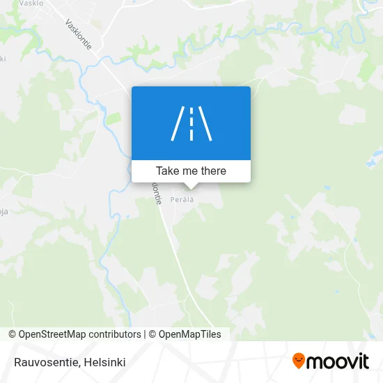 Rauvosentie map