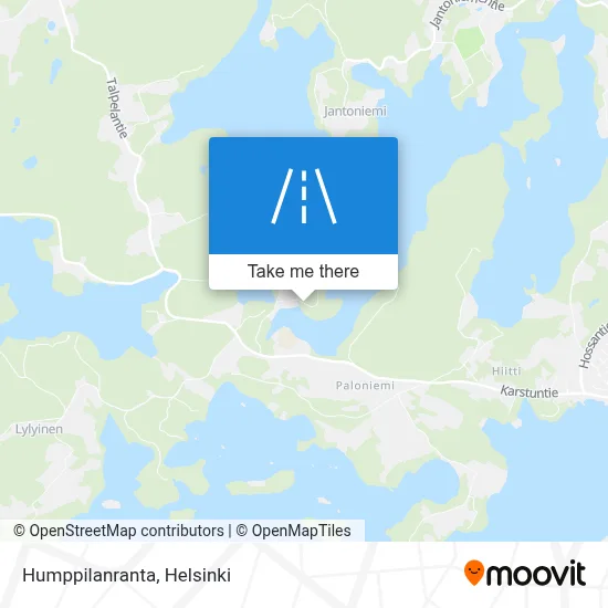Humppilanranta map
