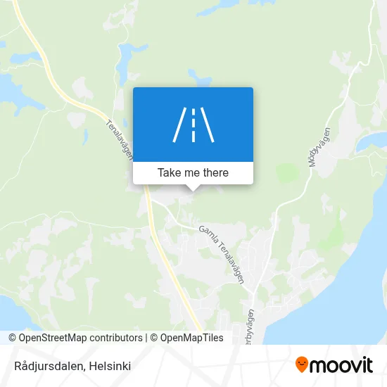 Rådjursdalen map