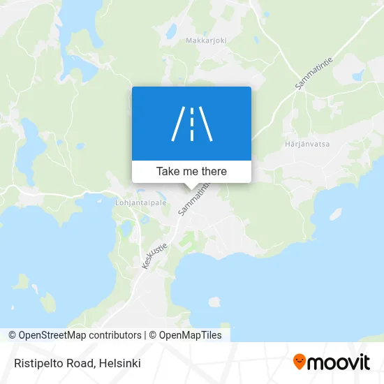 Ristipelto Road map