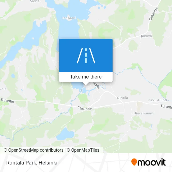 Rantala Park map