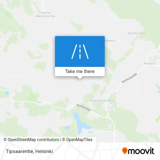 Tipsaarentie map