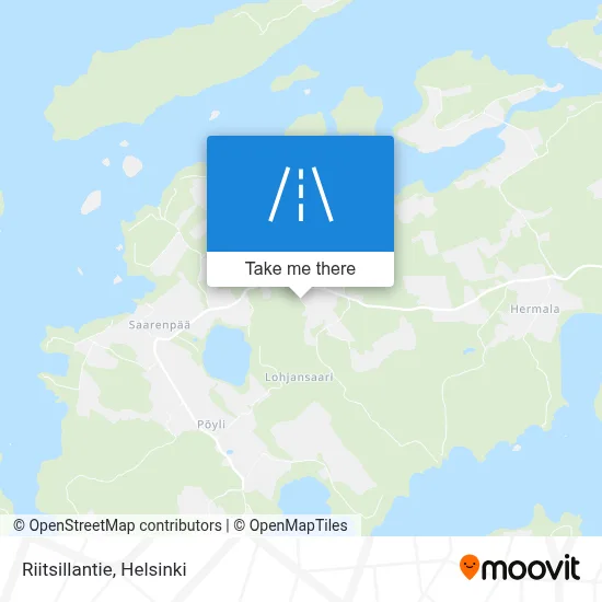 Riitsillantie map