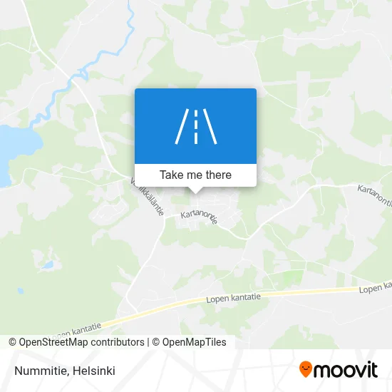 Nummitie map