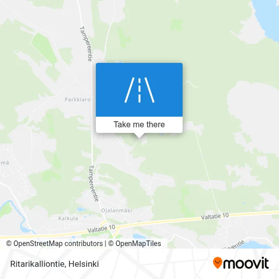 Ritarikalliontie map