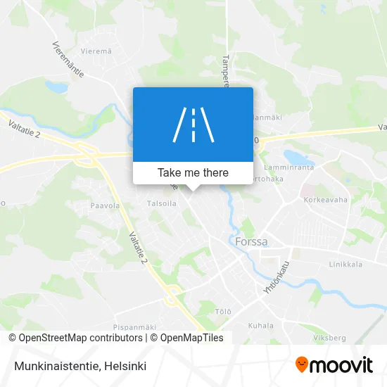 Munkinaistentie map