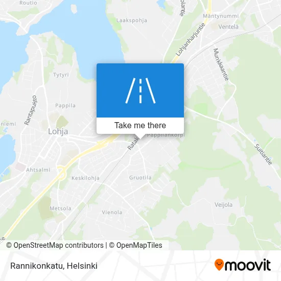 Rannikonkatu map