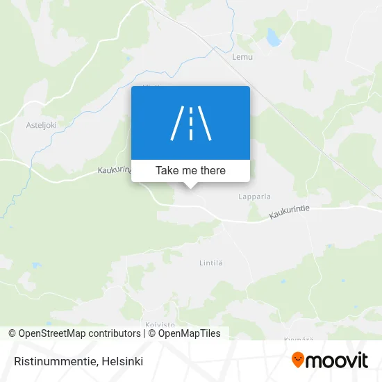 Ristinummentie map