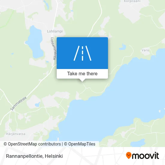 Rannanpellontie map