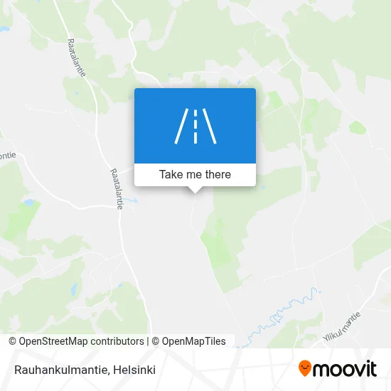 Rauhankulmantie map