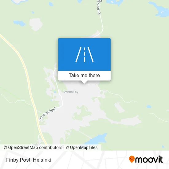 Finby Post map