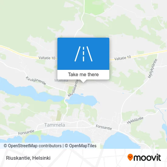 Riuskantie map
